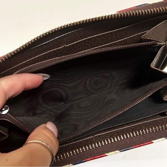 Louis Vuitton Giant Reverse Brown Monogram Zip Wallet Zippy - Picture 13 of 13